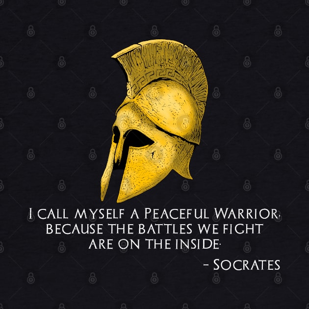 Socrates Quote Ancient Classical Greek Philosophy by Styr Designs